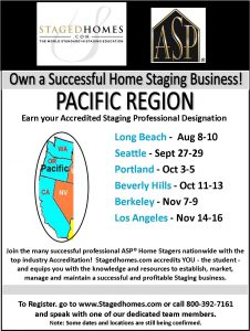 Pacific Region Classes Fall 2017